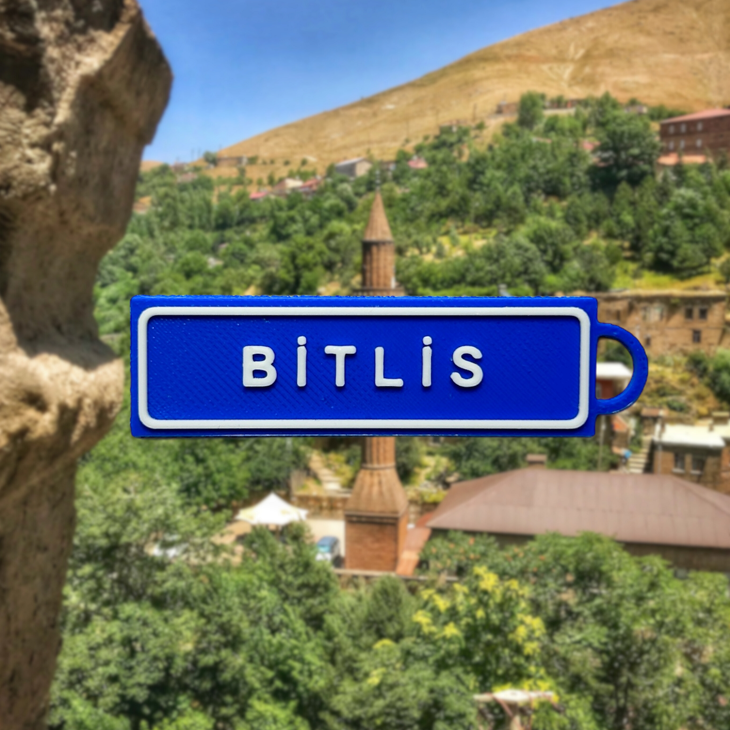 Memleketim Bitlis Tabela Anahtarlık