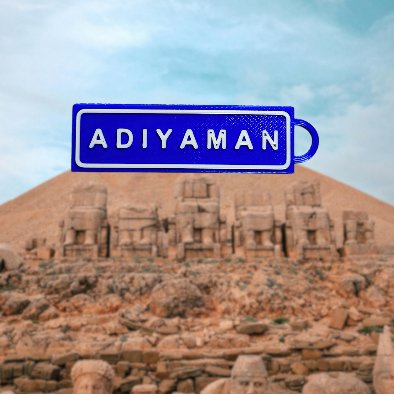 Memleketim Adıyaman Tabela Anahtarlık