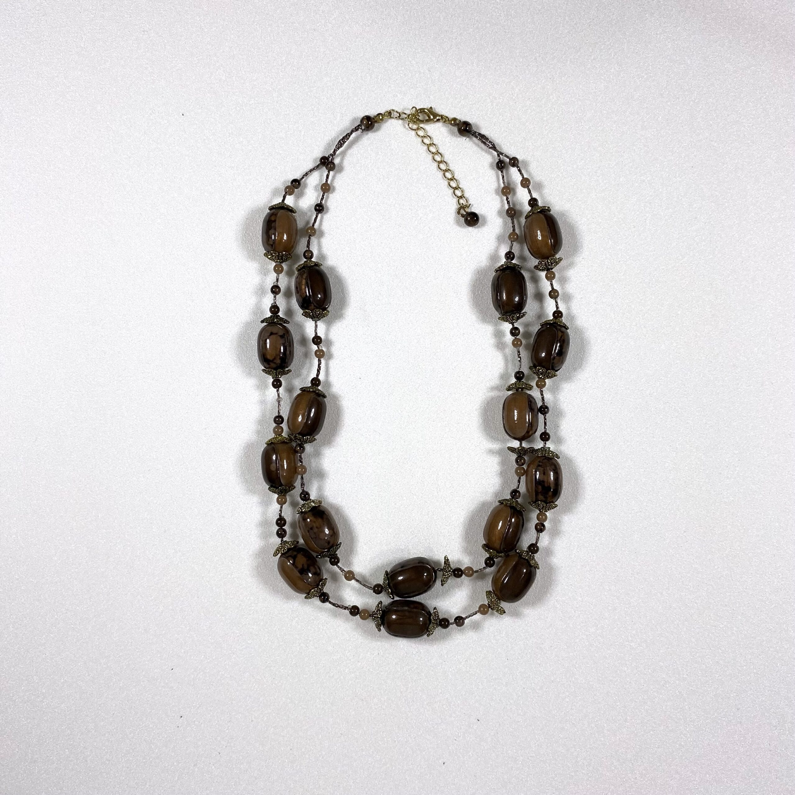 Vintage Bohem Boncuk Kolye