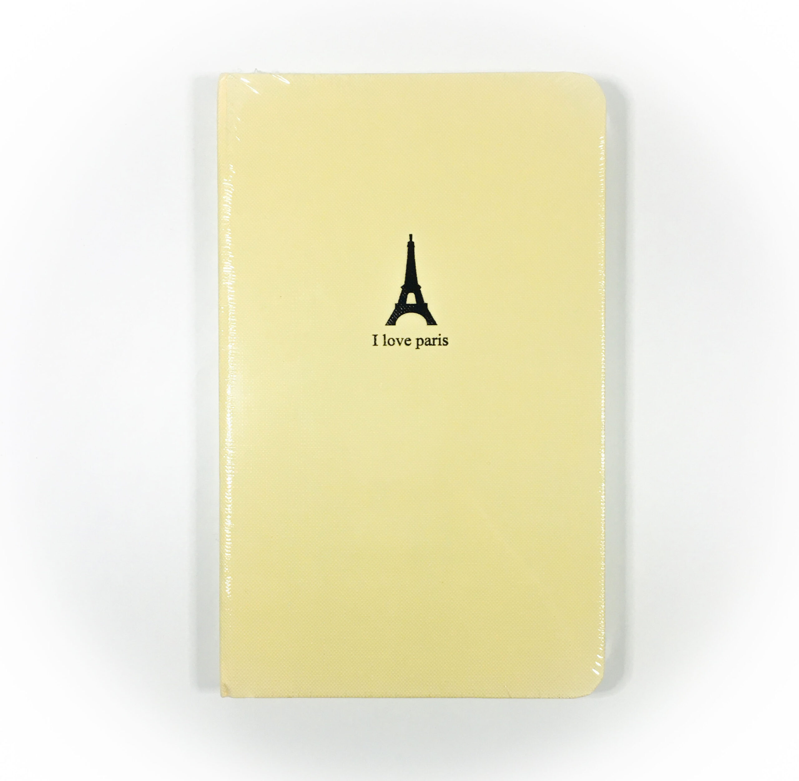 Eiffel Kulesi Motifli Dokulu Kapaklı Defter