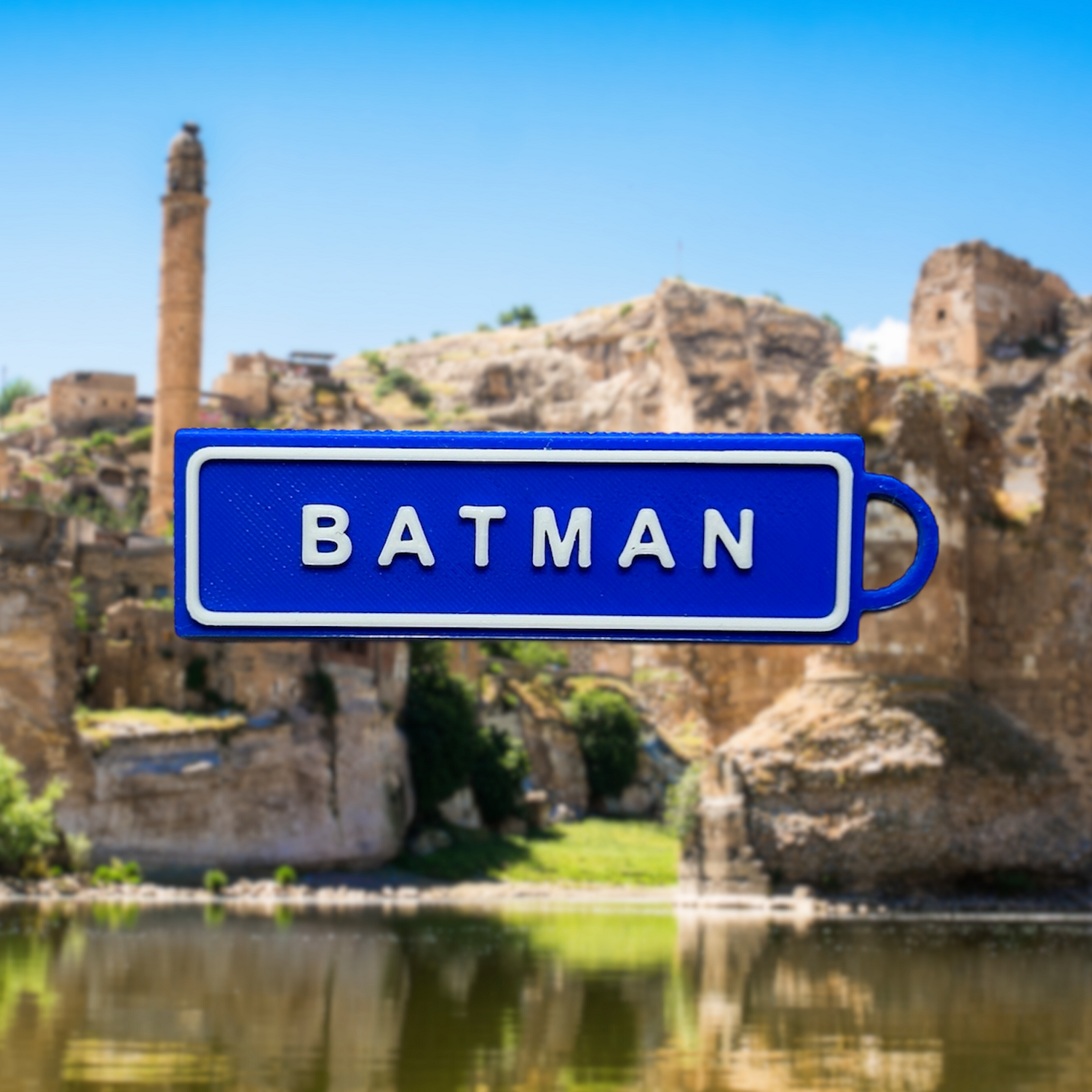 Memleketim Batman Tabela Anahtarlık
