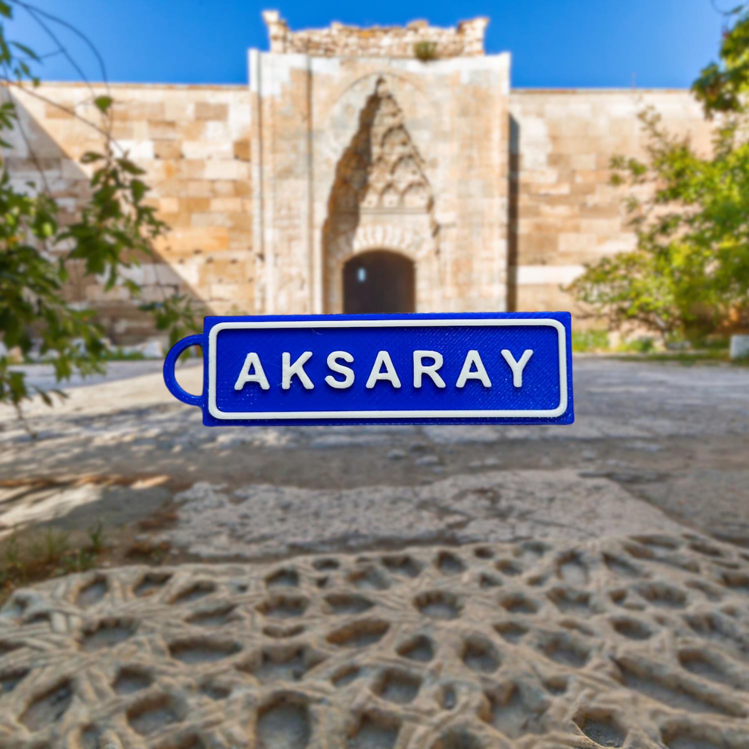 Memleketim Aksaray Tabela Anahtarlık