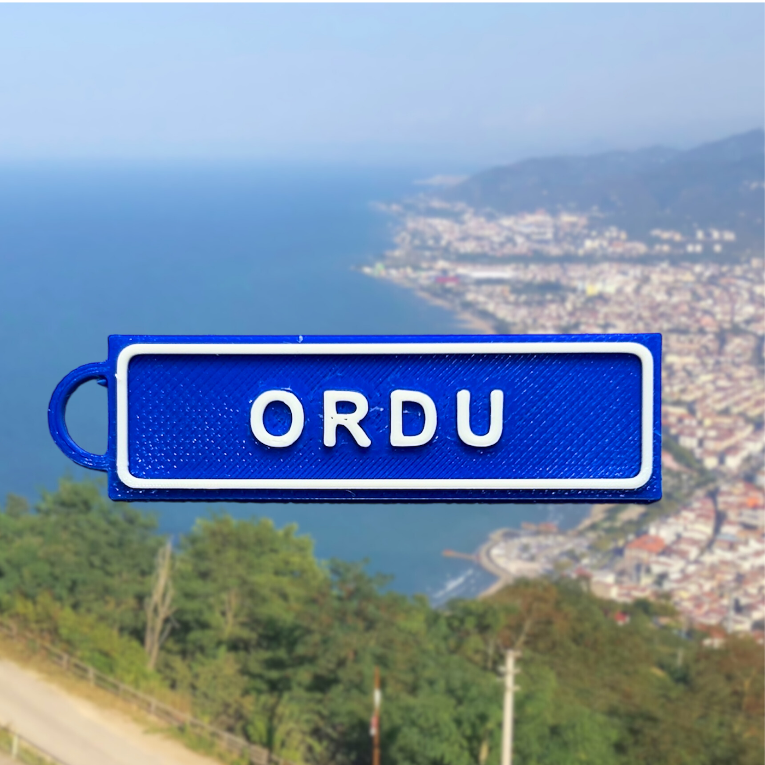 Memleketim Ordu Tabela Anahtarlık