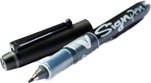 Pilot V-Sign Marker Pen Medium Siyah