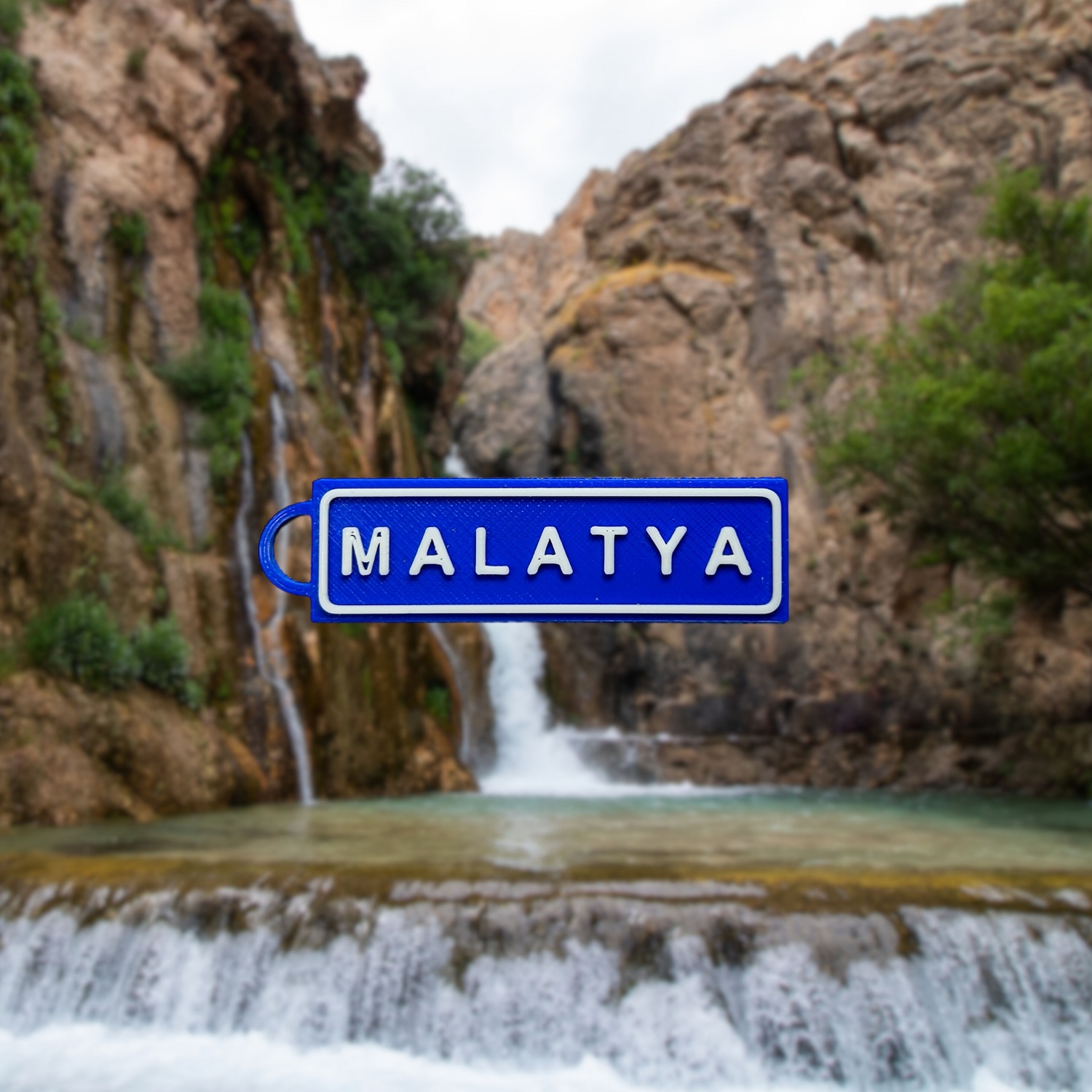 Memleketim Malatya Tabela Anahtarlık